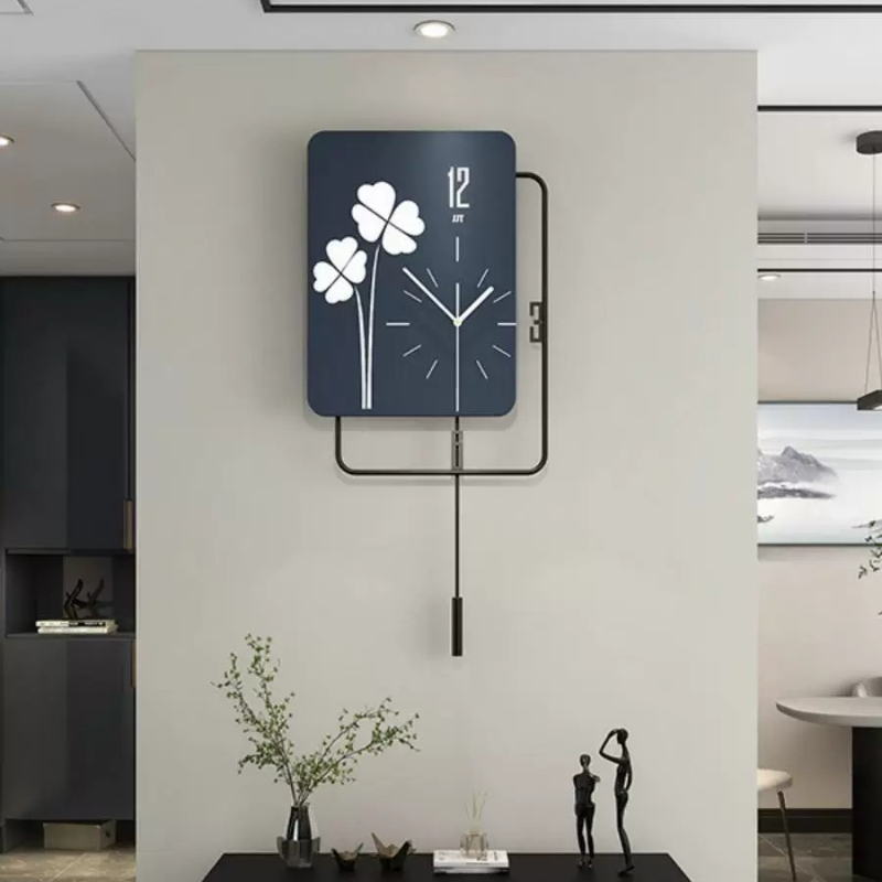 Luxury Lifestyle Aesthetics - Reloj de pared minimalista de estilo
