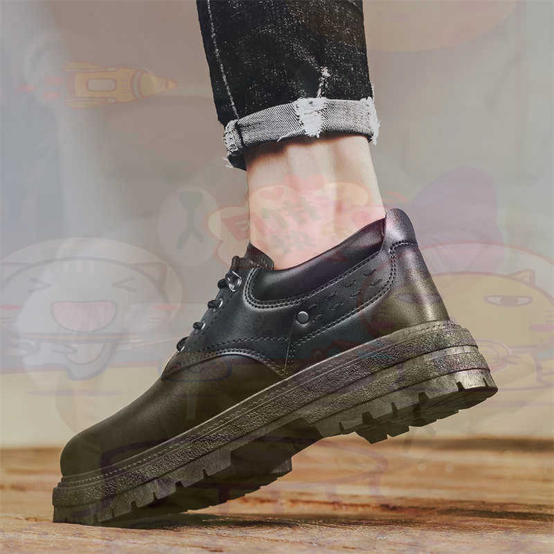 Luxury Lifestyle Travel - Zapatillas deportivas de cuero Natural oscuro