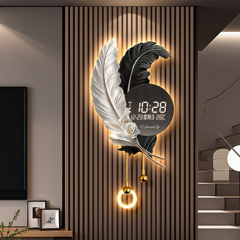 Luxury Lifestyle Aesthetics - Relojes de pared minimalistas de estilo