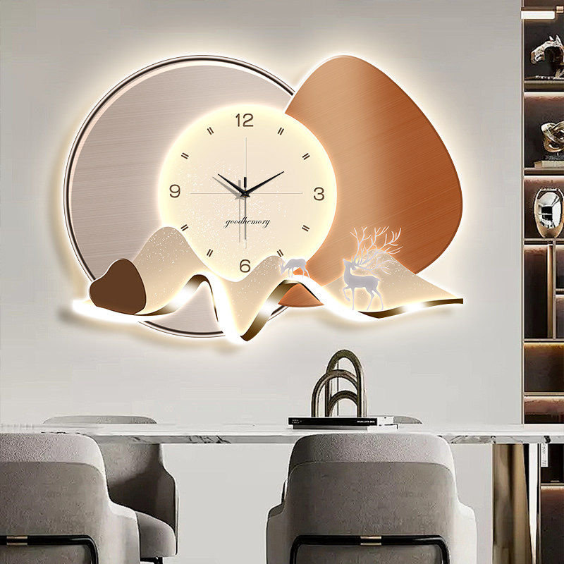 Luxury Lifestyle Aesthetics - Reloj de pared vintage de estilo