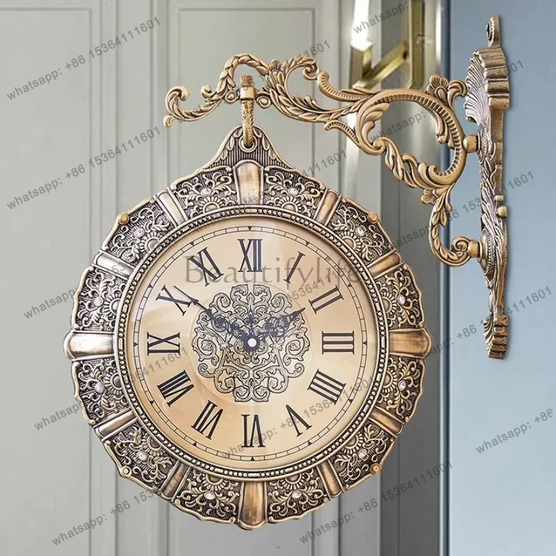 Luxury Lifestyle Aesthetics - Reloj de Pared Nórdico Retro para
