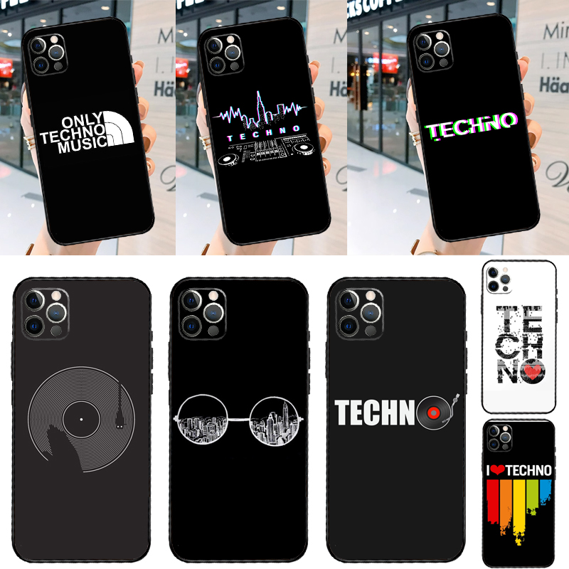 Oppo A78 - Funda con diseño de música techno