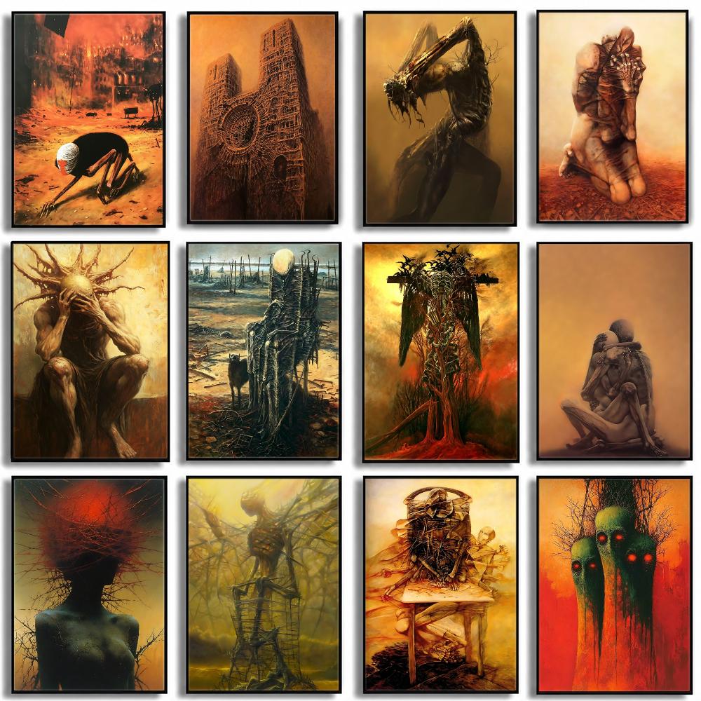 Luxury Lifestyle Wallpaper - Póster del actor Zdzislaw Beksinski, póster