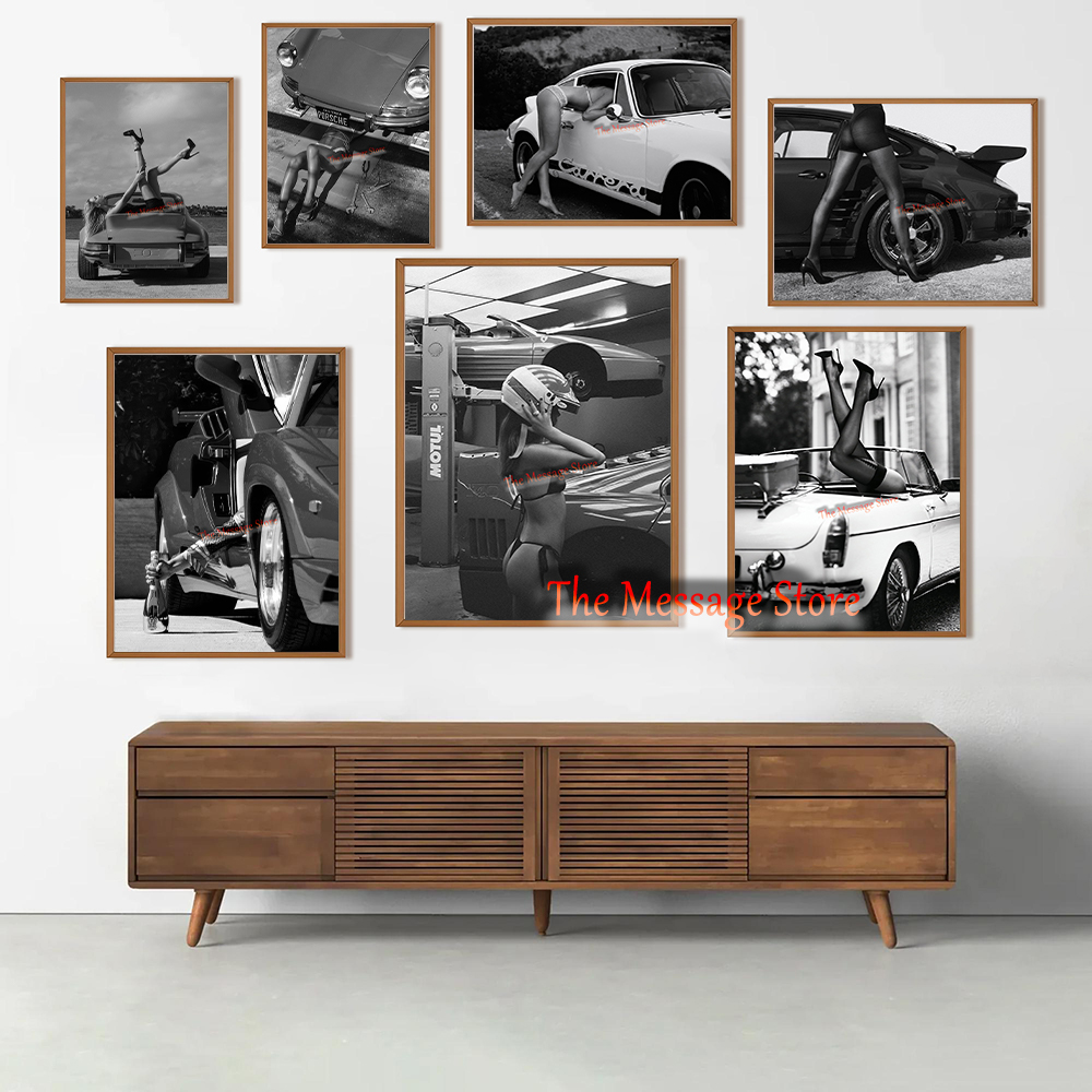 Póster de Lona con Diseño Retr - Luxury Lifestyle Picture reseña y precio
