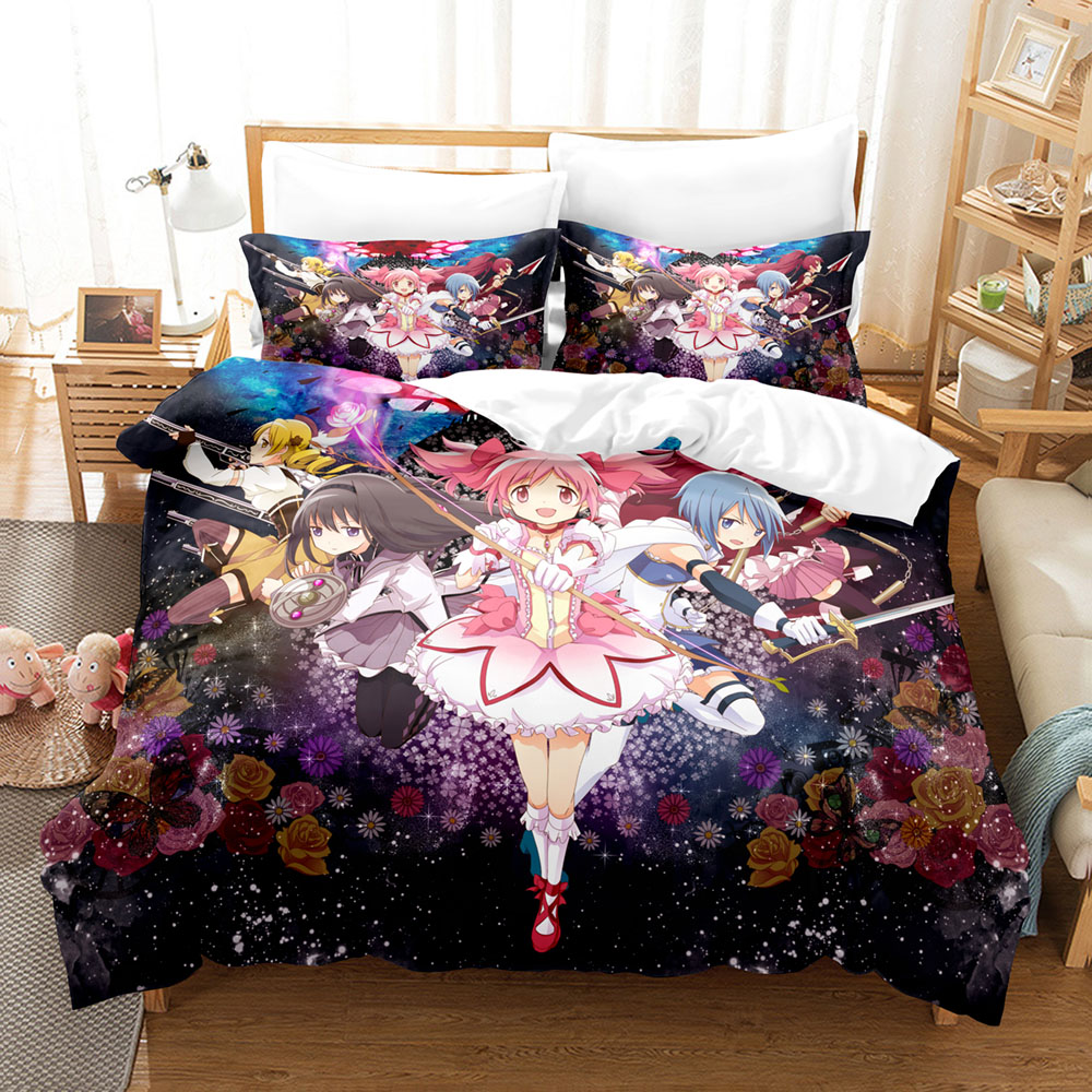 Juegos de cama Kawaii de Anime - Linen Duvet Cover reseña y precio