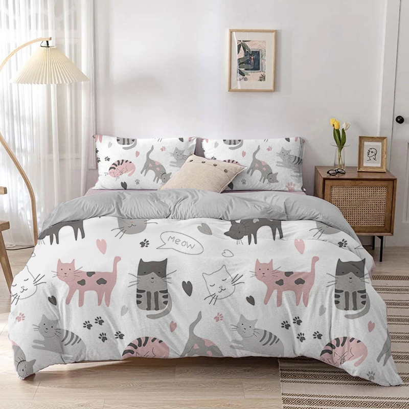 Juego de funda de edredón con  - Linen Duvet Cover reseña y precio