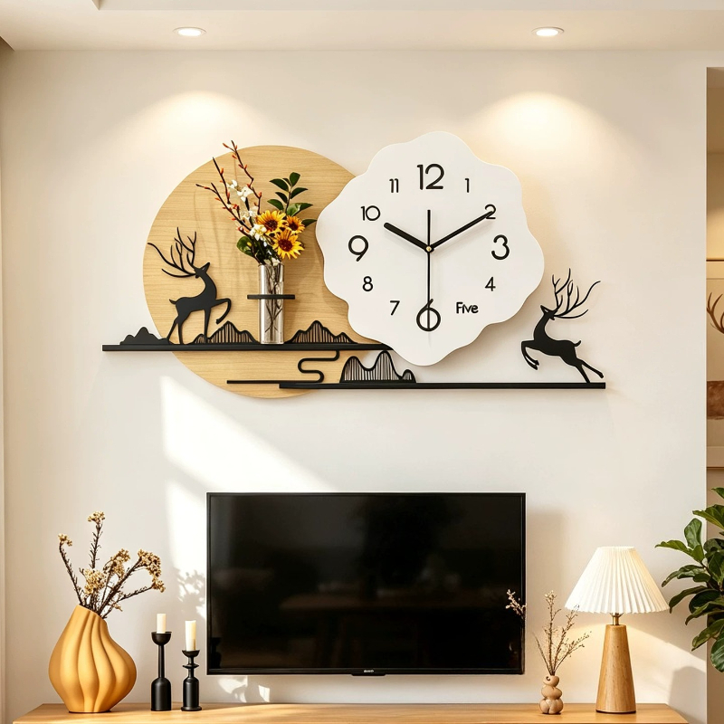 Relojes de pared de estilo chi - Luxury Lifestyle Aesthetics reseña y precio
