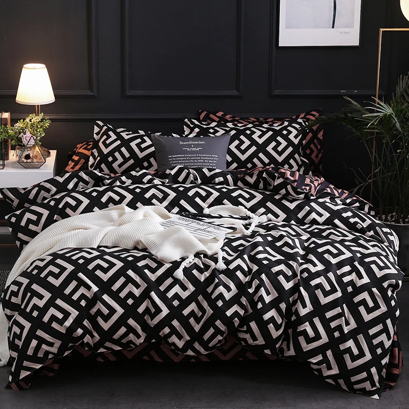 Juego de ropa de cama de lujo, - Linen Duvet Cover reseña y precio