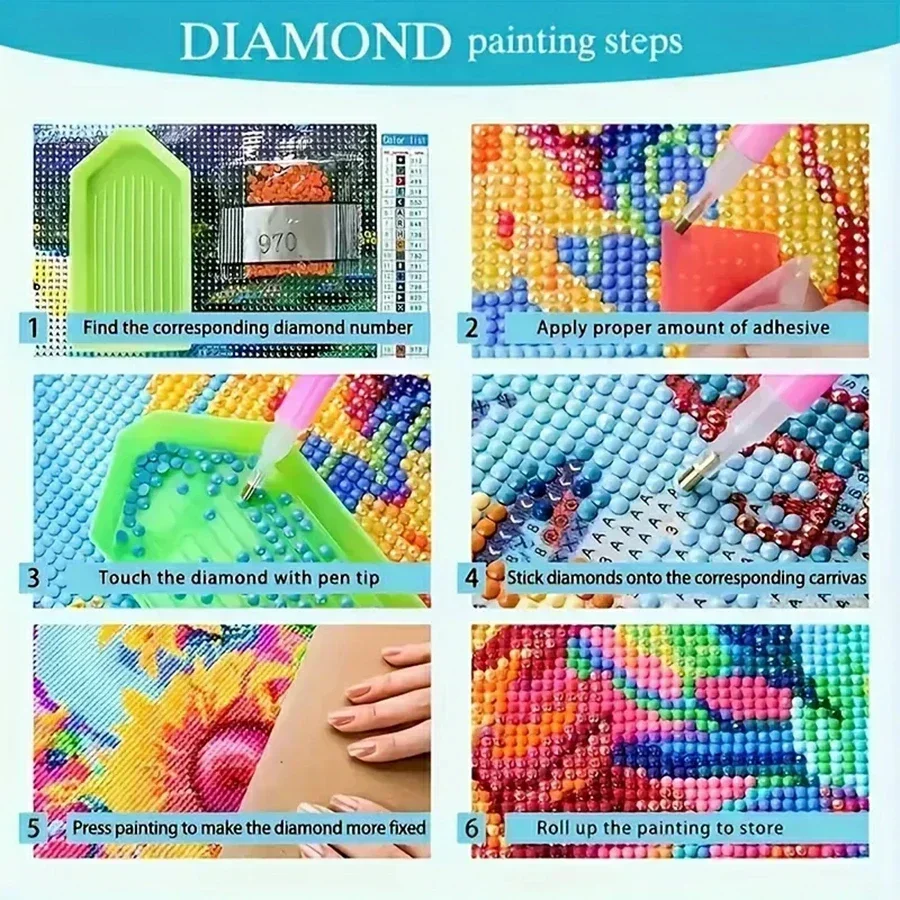 Pintura de Diamantes 5D Rosa P - Luxury Lifestyle Wallpaper reseña y precio